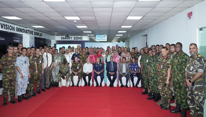 ন্যাশনাল ডিফেন্স কলেজ প্রতিনিধি দলের ওয়ালটন হেডকোয়ার্টার্স পরিদর্শন 