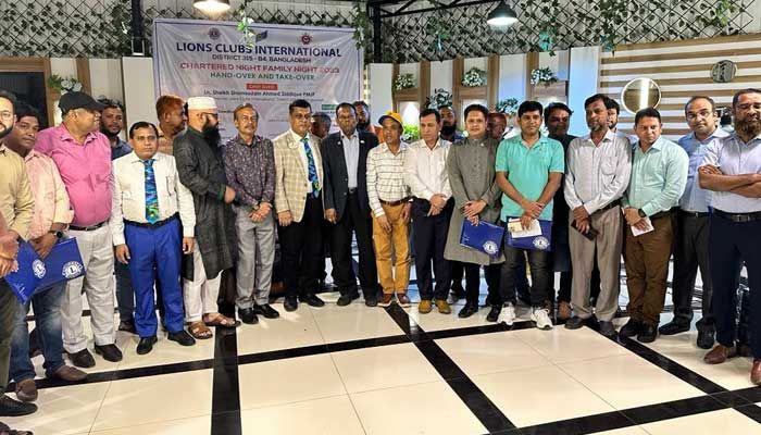 লায়ন্স ক্লাব অব চিটাগাং ফিনিক্সের চার্টার অ্যানিভার্সারি অনুষ্ঠিত