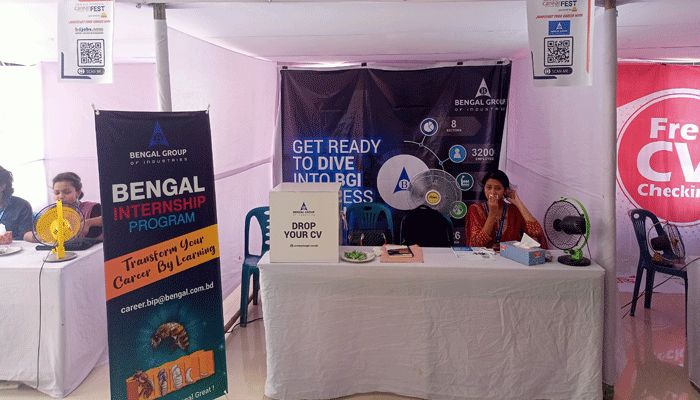 নজরুল বিশ্ববিদ্যালয়ে চাকরি মেলা 