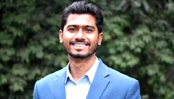 গণ অধিকার পরিষদের নুরুল হক নুর। প্রবা ফটো