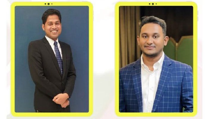 মুহাম্মদ জোহরুল ইসলাম ও মুহাম্মাদ নাসিম আরাফাত মোল্লা। প্রবা ফটো