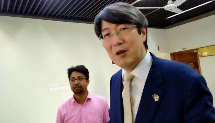 সিইসির কাছে নির্বাচনের খোঁজ নিলেন জাপানের রাষ্ট্রদূত