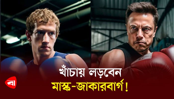 বন্দি খাঁচায় লড়বেন মাস্ক ও জুকারবার্গ!