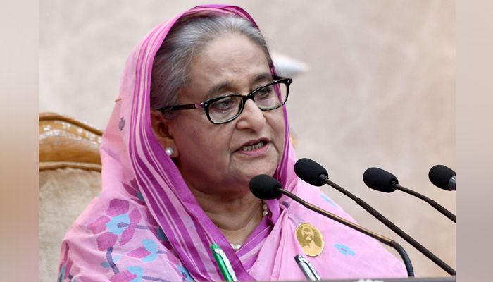 বাংলাদেশ কখনও বাইরের হস্তক্ষেপের কাছে মাথা নত করবে না : প্রধানমন্ত্রী