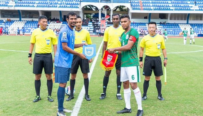 বিশ্বকাপ বাছাইয়ে বাংলাদেশের প্রতিপক্ষ মালদ্বীপ