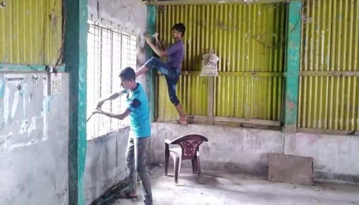 বিএনপির কার্যালয় সংস্কারে বাধা দেওয়ার অভিযোগ