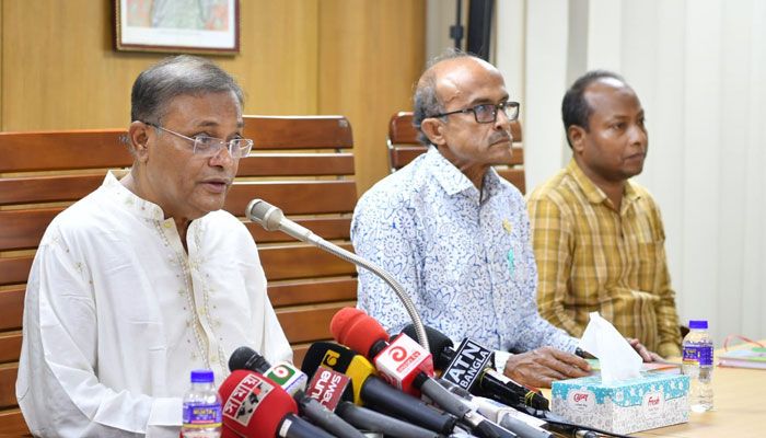 বিএনপি সাংবিধানিক সংকট তৈরি করতে চায় : তথ্যমন্ত্রী