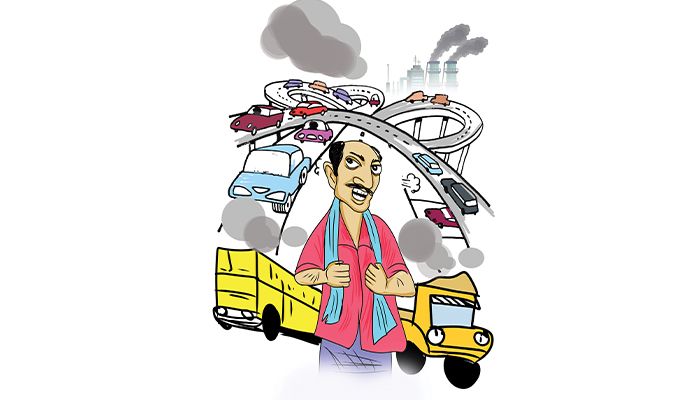 দূষণের মাত্রা