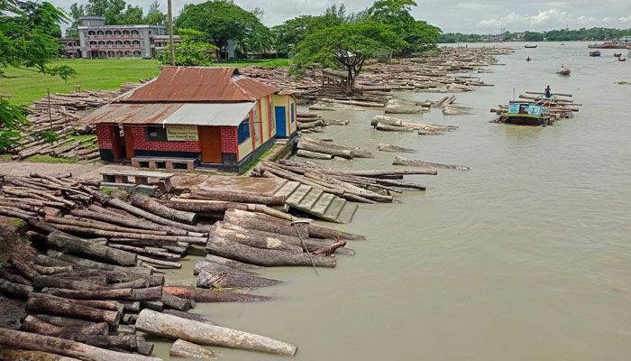 স্বরূপকাঠির অরূপ ‘কাঠের হাট’