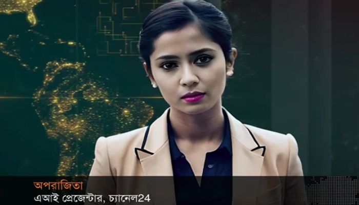 দেশের প্রথম ‘অমানবী’ সংবাদ পাঠিকা অপরাজিতা 