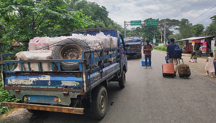 আখাউড়ায় রপ্তানি আয় কমে অর্ধেকে