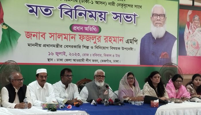 বিদেশিরা অবাধ, সুষ্ঠু ও নিরপেক্ষ নির্বাচন চায় : সালমান এফ রহমান