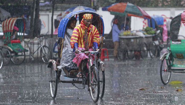 দেশের ১২ অঞ্চলে ঝড়ো হাওয়াসহ বজ্রবৃষ্টির পূর্বাভাস