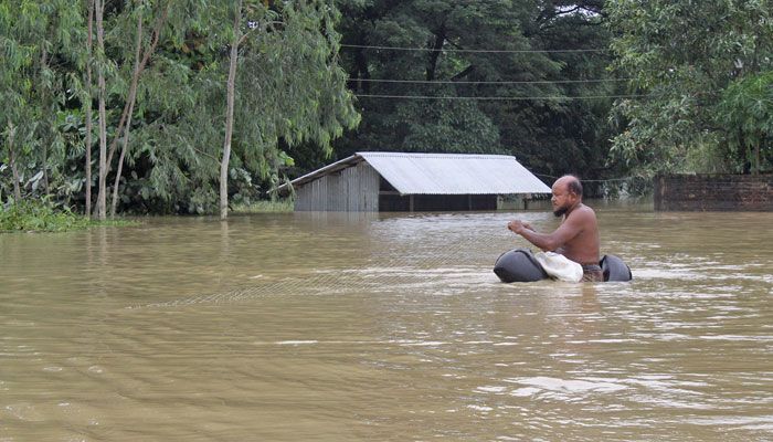 সাতকানিয়ায় বন্যায় ২৮ কোটি টাকার ফসলের ক্ষতি, ১২৮০ হেক্টর জমির ধান নষ্ট