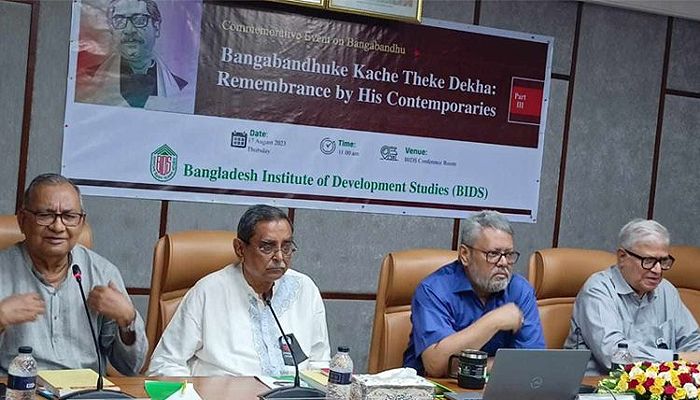 বঙ্গবন্ধুর মতো উদার মনের মানুষ আমি আর দেখিনি: মশিউর রহমান 