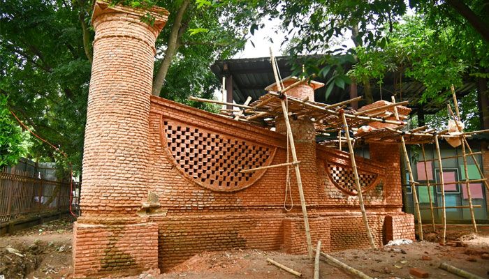 মীর জুমলা ফটকের সংস্কার শুরু