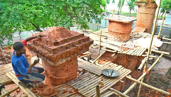মীর জুমলা ফটকের সংস্কার শুরু