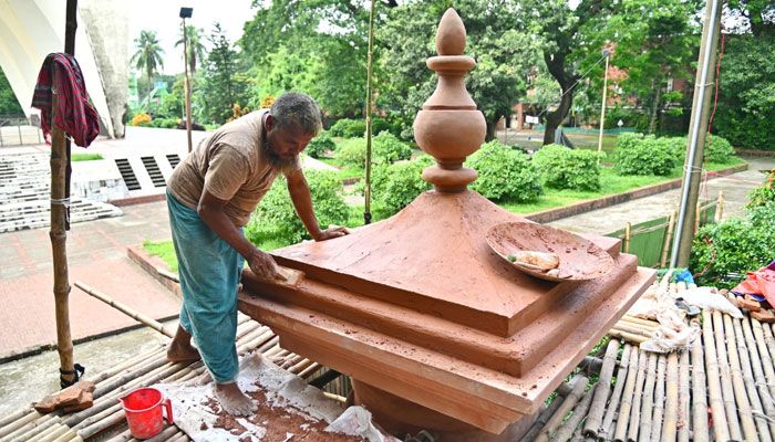 মীর জুমলা ফটকের সংস্কার শুরু