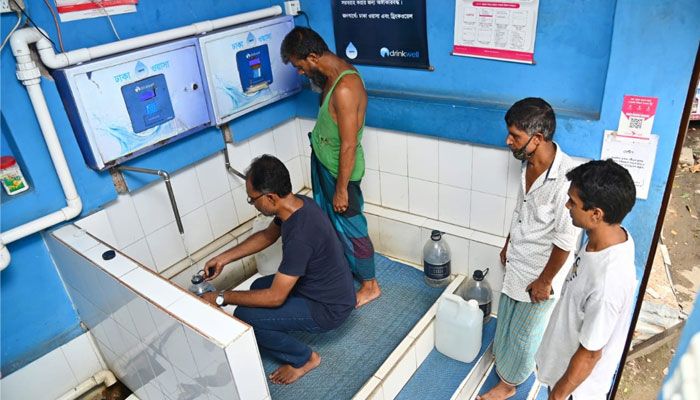 ওয়াসার এটিএম বুথের পানির দাম বেড়েছে দ্বিগুণ
