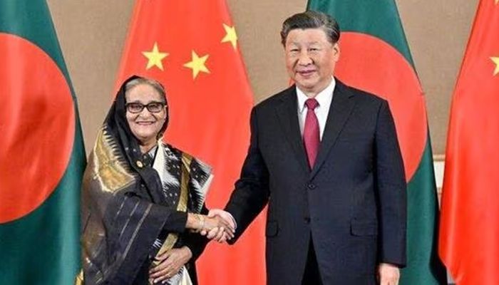 বহিরাগত হস্তক্ষেপের বিরুদ্ধে বাংলাদেশের সঙ্গে কাজ করার কথা বলেছেন চীনের প্রেসিডেন্ট শি জিনপিং। ছবি : সংগৃহীত 
