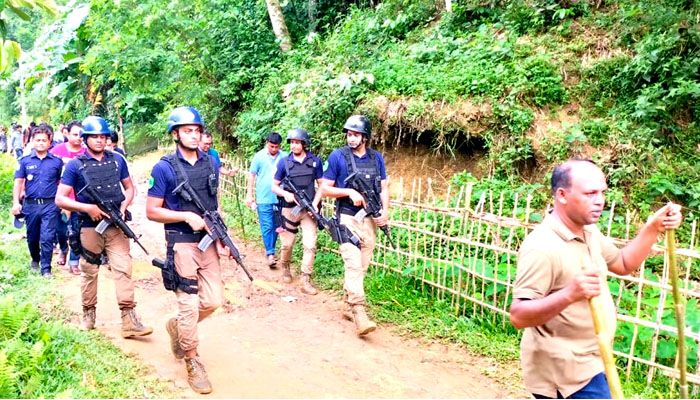 কুলাউড়ায় আরেক জঙ্গি আস্তানায় বিস্ফোরক, গুলি উদ্ধার : সিটিটিসি