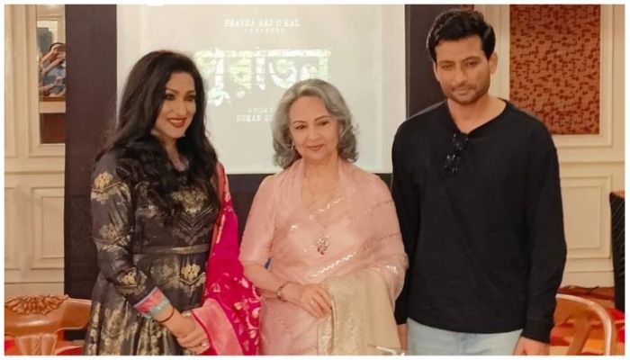 প্রথমবার একসঙ্গে শর্মিলা-ঋতুপর্ণা