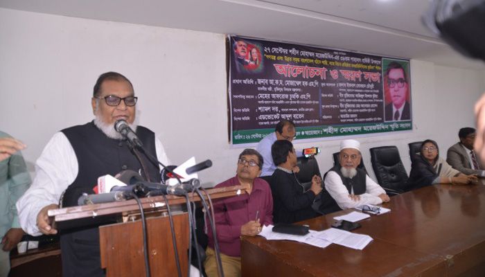ভিসানীতিতে শেখ হাসিনা বাপের বেটির ভূমিকা রেখেছেন : মুক্তিযুদ্ধমন্ত্রী