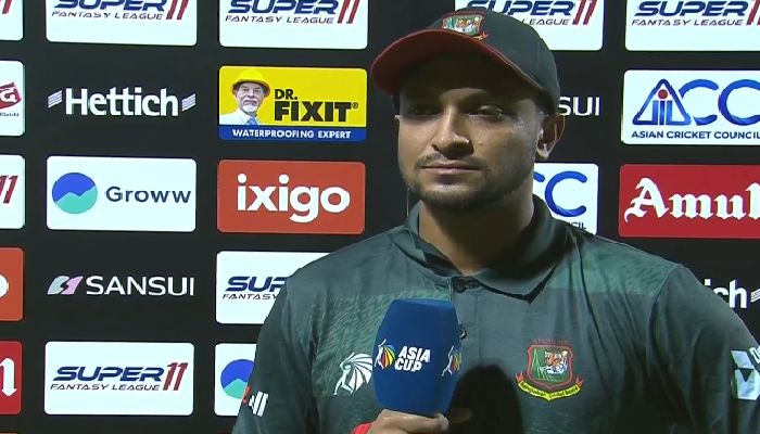  সংগ্রহ বড় করতে না পারার আক্ষেপ সাকিবের