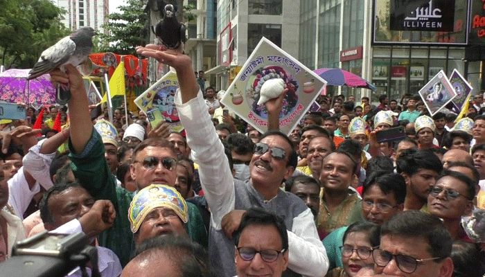 শেখ হাসিনার সরকার থাকলে অসাম্প্রদায়িক হবে বাংলাদেশ : শামীম ওসমান