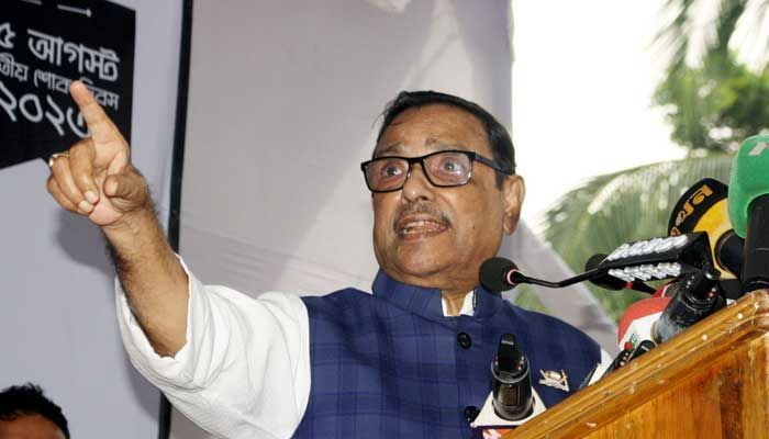 ড. ইউনূসকে ইস্যু করে বিএনপি নতুন খেলায় মেতে উঠতে চায় : ওবায়দুল কাদের 