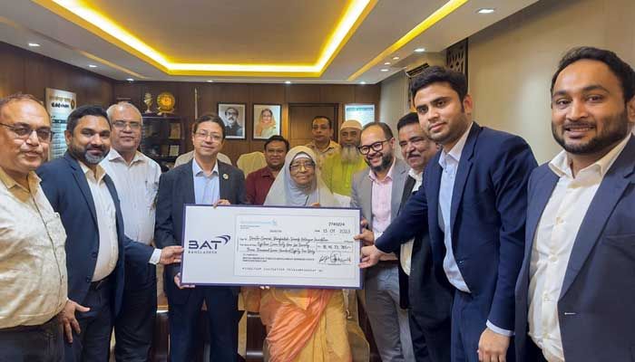 শ্রমিক কল্যাণ তহবিলে ১৮ কোটি ৪১ লাখ টাকা দিল বিএটি বাংলাদেশ