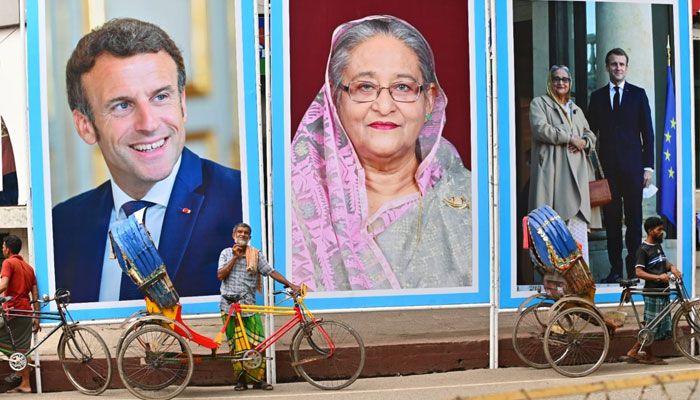 ফরাসি প্রেসিডেন্টকে বরণ করতে প্রস্তুত ধানমন্ডি লেক