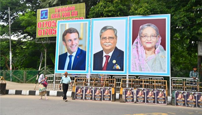 ফরাসি প্রেসিডেন্টকে বরণ করতে প্রস্তুত ধানমন্ডি লেক