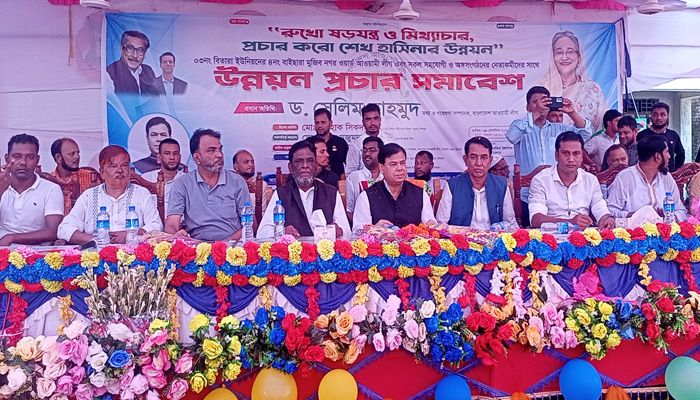 অশুভ শক্তির মুখে চুনকালি লেগেছে : সেলিম মাহমুদ 