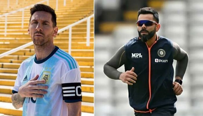 মেসি হবেন কোহলি