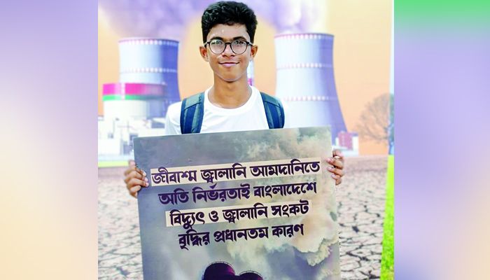 মনোনীত জলবায়ুকর্মী যুধিষ্ঠির চন্দ্র