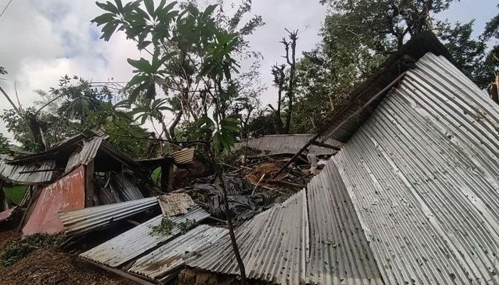 হামুনে ৪৩ হাজার ঘরবাড়ির ক্ষতি