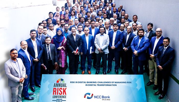 এনসিসি ব্যাংকের বাৎসরিক ঝুঁকি ব্যবস্থাপনা সম্মেলন অনুষ্ঠিত 