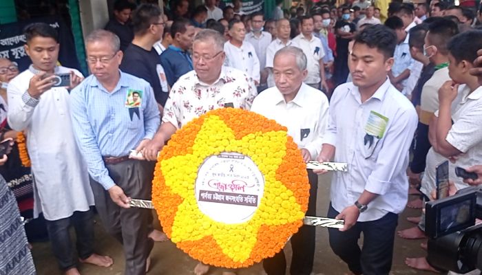 আমরা বিচ্ছিন্নতাবাদী নই, শান্তিচুক্তি বাস্তবায়ন চাই : ঊষাতন তালুকদার