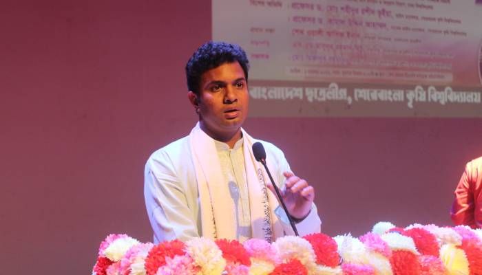 পেশিশক্তি-ভয়ের রাজনীতি চায় না ছাত্রলীগ : সাদ্দাম হোসেন