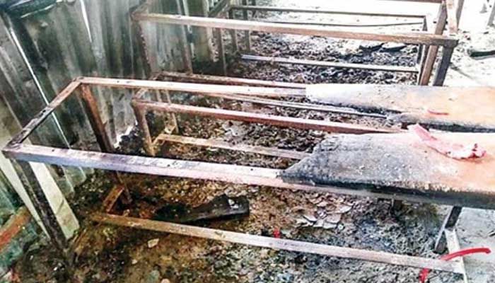 রহস্যের আগুনে পুড়ল প্রাথমিক বিদ্যালয়