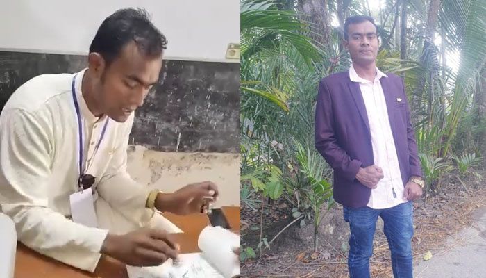 নৌকায় ৫৭ সেকেন্ডে ৪২ সিল মারা আজাদ কি আসলেই ‘শিবিরকর্মী’