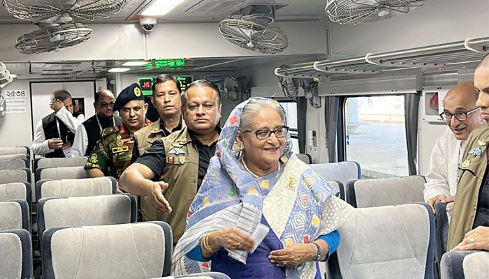 দোহাজারী-কক্সবাজার রেলপথ উদ্বোধন করলেন প্রধানমন্ত্রী
