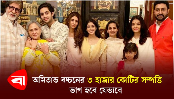 অমিতাভ বচ্চনের ৩ হাজার কোটির সম্পত্তি, ভাগ হবে যেভাবে 