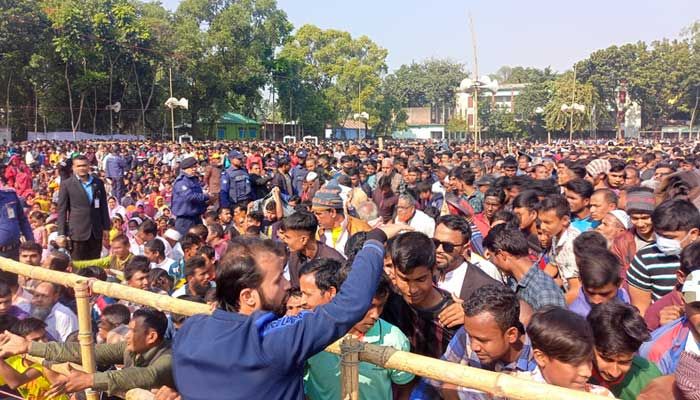 প্রধানমন্ত্রীকে বরণে প্রস্তুত তারাগঞ্জ, জনসভা হবে জনসমুদ্র