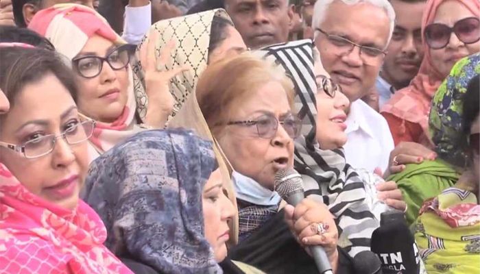 সরকার পতন না হওয়া পর্যন্ত রাজপথে থাকব : সেলিমা রহমান