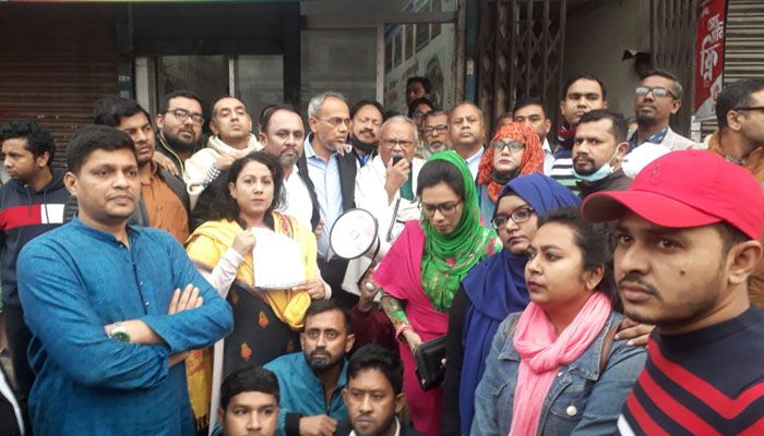 খুনি লুটেরাদের বিরুদ্ধে অবস্থান নিন, একতরফা ভোট বর্জন করুন : রিজভী