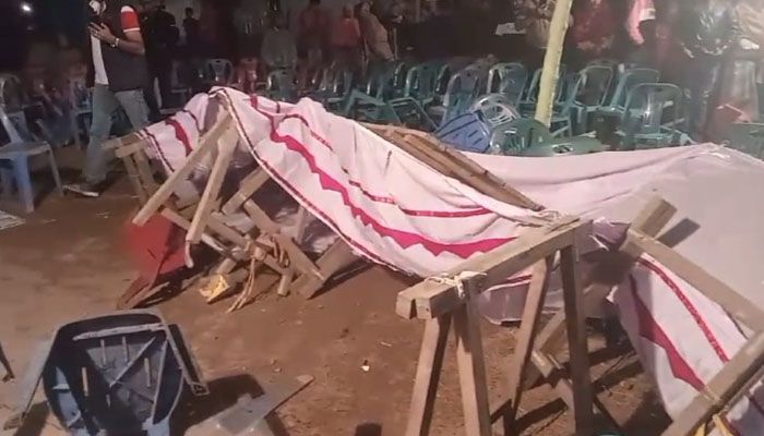 শ্রীপুরে স্বতন্ত্র প্রার্থীর পথসভায় নৌকার সমর্থকদের বিরুদ্ধে হামলার অভিযোগ