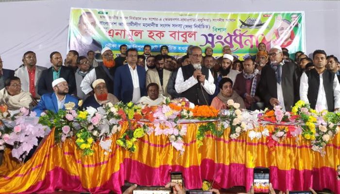 সংবর্ধনা পেয়ে বললেন বাবুল : পাওয়ার আর কিছু নেই, শেখ হাসিনার নির্দেশে কাজ করারই লক্ষ্য