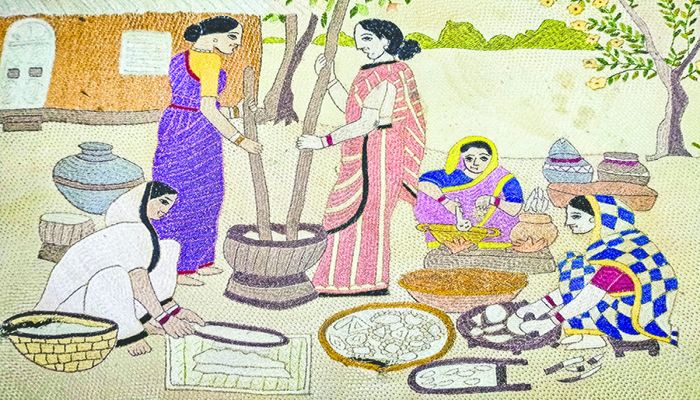 পৌষ পরবের পিঠা